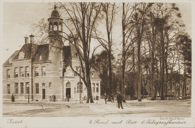 130757 Gezicht op het postkantoor (Het Rond 5) te Zeist.
